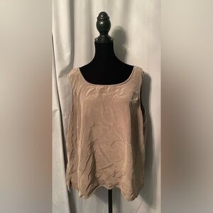 Citron Tan Sleeveless Top